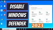 Turn Off or Disable Windows Defender in Windows 11/10 (2023)