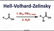 Hell-Volhard-Zelinsky Reaction