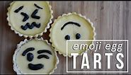 Emoji Egg Tarts | In a Nutshell Food