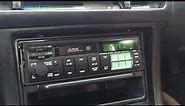 Alpine 7288L vintage car radio cassette