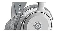 SteelSeries Arctis Nova 1 Multi-System Gaming Headset — Hi-Fi Drivers — 360° Spatial Audio — Comfort Design — Durable — Ultra Lightweight — Noise-Cancelling Mic — PC, PS5/PS4, Switch, Xbox - White