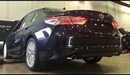 2018 Toyota Camry XLE v6 start up and walk around fully loaded