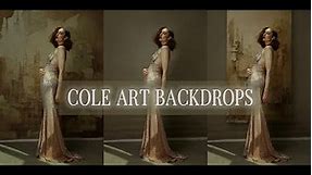 Learn How To Use Cole Art Digital Backdrops - For Better Photos, Anywhere!