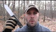 Ontario Knife Blackbird SK5: Bushcraft and Survival Knife - Amazingly Comfortable!