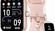 Fitness Tracker with Alexa, 1.8'' Bluetooth Call Activity Trackers and Smartwatches, SpO2 Heart Rate Sleep Monitor, 100 Sports, IP68 Waterproof Step Calorie Counter Pedometer for iPhone Android