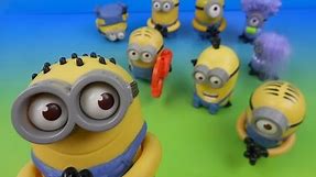 McDONALD'S MINIONS SET OF 9 DESPICABLE ME 2 MEAL MOVIE TOY'S COLLECTION VIDEO REVIEW