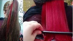 HOW TO APPLY FUNKY HAIR COLOURS || FUNKY HAIRSTYLES