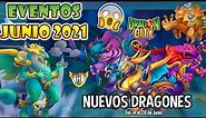 Dragon City: GRAFICAMOS LOS EVENTOS DE JUNIO 2021 / NOBLE DRAGÓN TIFON [Nuevos Dragones]
