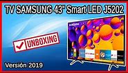 Unboxing TV SAMSUNG 43" Smart J5202 5 Series FullHD 2019