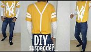 How To Make Suspender At Home| DIY |Easy Way To Make Suspender.