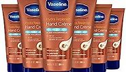 Vaseline Intensive Care Hand Crème Moisturizer for Dry Hands Hydra Replenish Made with hyaluronic acid, vitamin B3, and cocoa butter 3.4 oz 6 Count