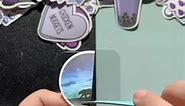 Purple 💜 #reelsviral #sticker #phonecase #viralreels #fyp #souvenirs #viral #stickerlovers #asmr #purple | Brave's Stickers ASMR TV