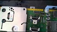 Panasonic TC-P55UT50 8 blinks TNPA5623 failure - disassembly and repair instructions