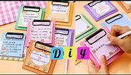 Easy Craft Ideas / How to make mini clip board / paper craft / Kawaii school Supplies