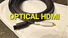 Optical HDMI Cable, Huaham 10m 48Gbps 8K HDMI 2.1 Cable Review