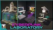 10+ Cyberpunk Lab Ideas - Minecraft 1.19+