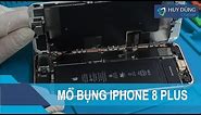 Hướng dẫn tháo máy iPhone 8 Plus - Huy Dũng Mobile