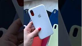 Apple silicone case iPhone XR