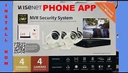 WiseNet NVR Security System Step by Step Instructions INSTALL
