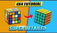 Easiest Tutorial: How to Solve the 4x4 Rubik's Cube (The Rubik's Revenge)