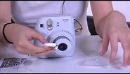 Fujifilm Instax Mini 9 Instant Camera Film Cam with Selfie Mirror, Smokey White