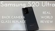 Samsung S20 Ultra Camera Glass Cover Replacement (Fix it for $3!)