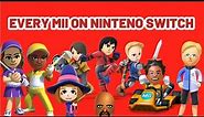 Every Mii Game & Appearance On Nintendo Switch