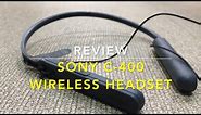 Unboxing and Review - Sony C400 Wireless Behind Neck in Ear Headphone