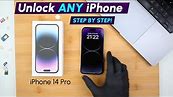 How To Unlock iPhone 14 Pro, iPhone 13, iPhone 12 , etc - Network, Passcode & Activation - Unlocks