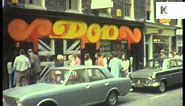 1960s Carnaby Street, London, Rare, Unseen, Colour Home Movie Footage