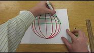 How To Draw - Op Art Sphere