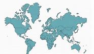 Animated Mercator map shows countries true to size