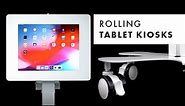 Rolling iPad Kiosks for Offices & Medical Facilities