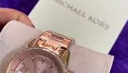 Michael Kors Ritz Chronograph Rose Gold-Tone Watch