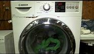 Cotton Normal WARM Cycle Bosch Vision 500 Front Load Washer with Red LED Display - WFVC6450UC