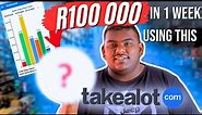 My Takealot Journey | R300 into R100 000 in 1 WEEK!!!