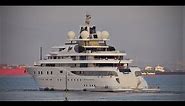 €400 Million 147m Topaz Mega Yacht in Gibraltar