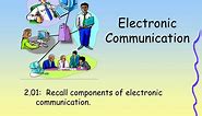 PPT - Electronic Communication PowerPoint Presentation, free download - ID:1019425