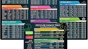 Instant Pot Cheat Sheet Magnet Set,Pressure Cooker Accessories Cook Times Chart,Instapot Accessories Quick Reference Guide Magnetic (Instant Pot Accessories)