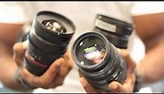The ULTIMATE Introduction to Camera Lenses!