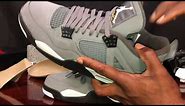 Air Jordan 4 Cool Grey Real Vs Fake Both Shoes on Hand. Check it out👀