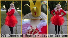 DIY Queen of Hearts Halloween Costume