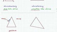 Rodzaje trójkątów - Matematyka Szkoła Podstawowa i Gimnazjum