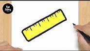 #458 How to Draw a Ruler - Easy Drawing Tutorial