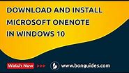How To Download and Install OneNote in Windows 10
