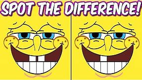Photo Puzzles #2 Spongebob Squarepants | Spot the difference Brain Games for Kids | Child Friendly