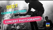 Best Camera Settings for Concert Photography by B&C Camera