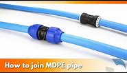 How To Join MDPE Pipe | Pipestock Tutorials