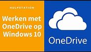 Werken met OneDrive op Windows 10 - Hulpstation, computerhulp aan huis