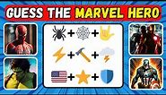 Can You Guess the Marvel Hero by Emoji? | Marvel Super Hero Quiz | Iron Man, Spider-Man, Thor, Hulk